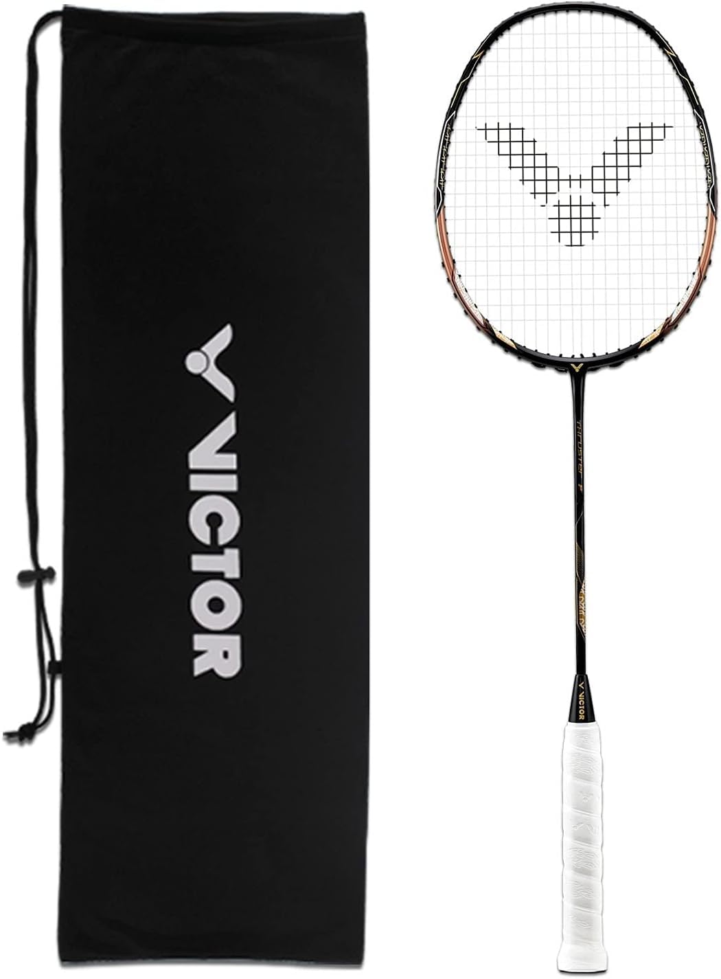 Victor Thruster F Badminton Racquet,3UG5, Choice of String